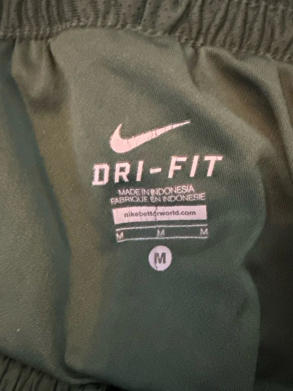 Nike Green and Gold Baylor Athletic Shorts